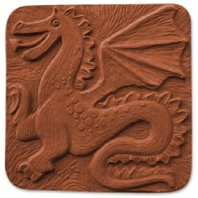 Dragon oriental stepping stone mold  11" x 1" thick 