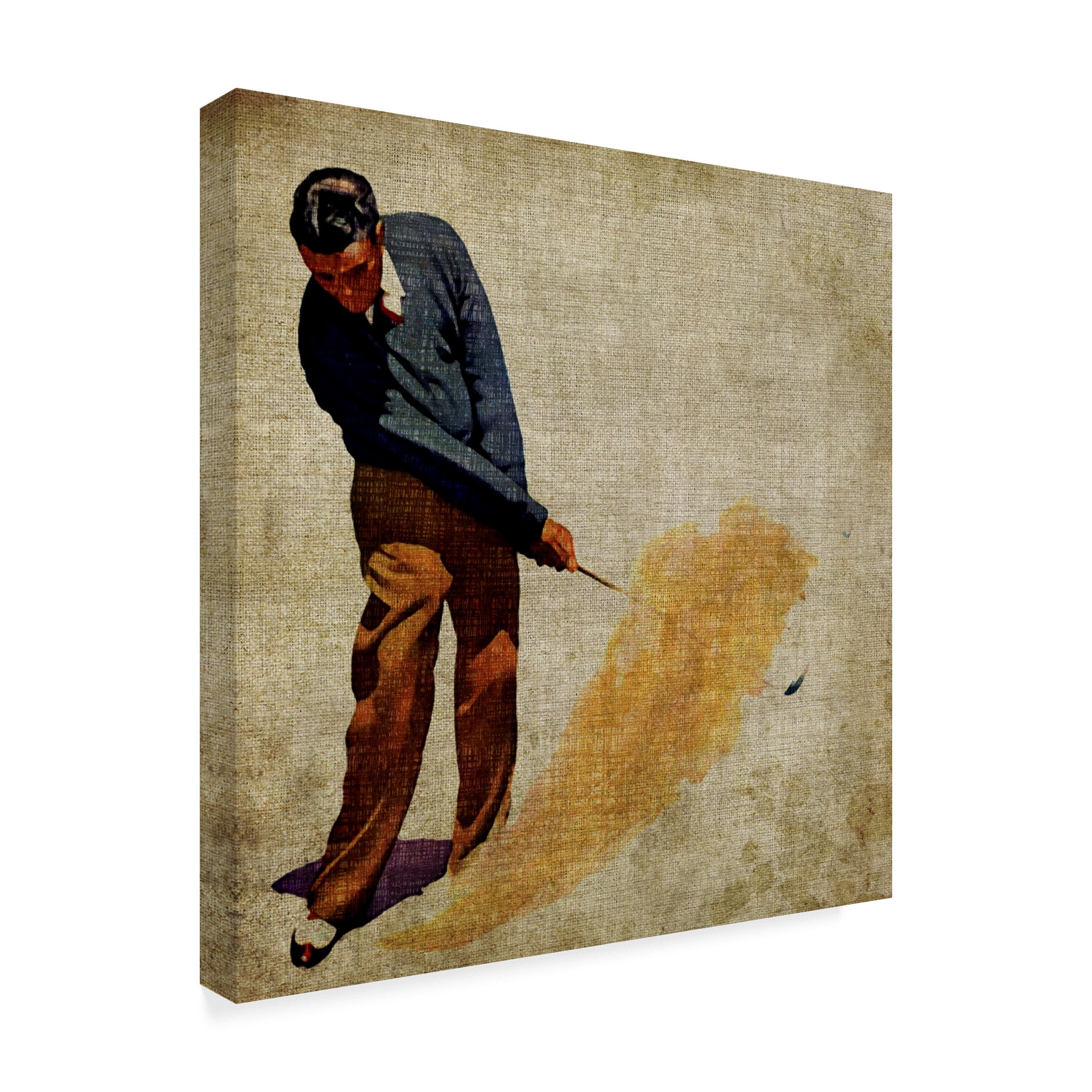 Trademark Fine Art 'Vintage Sports I' Canvas Art by John Butler