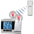 thumbnail image 3 of La Crosse Technology WT-5220U-IT Projection Alarm Clock with Indoor/Outdoor Temperature, 3 of 5