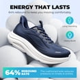 thumbnail image 4 of ALLSWIFIT Men's Slip-On Walking Shoes Wide Toe Box | Hands-Free Barefoot Feel, Cushioned Running Sneakers with Arch Support for Gym & Tennis, 4 of 9