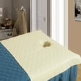 thumbnail image 2 of Sábana , funda de sofá de con orificio para , sábanas reutilizables, sábanas de de , sábanas de cubi Beige Yotijar Cubierta de sábanas de belleza, 2 of 4