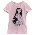 thumbnail image 4 of Disney Pixar Encanto Isabela Floral Fill Girls Standard T-Shirt, Light Pink, X-Small, 4 of 4