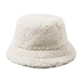 thumbnail image 2 of Oversize X-Large Fleece Bucket Hat,Reversible Winter Warm Fisherman Hats,Double Side Wear Fuzzy Fishing Hat, 2 of 8