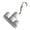 C, variant on LED Keyboard Fidget Keychain, Portable Stress Relief Sensory Toy Keychain for Office School Daily Use