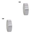 thumbnail image 4 of Bewildely Embalaje de regalo Satén DIY Cinta artificial Favor Bolsa Envoltura Scrapbook Crafting Cinta 1cm Blanco 1cm 2piezas Bewildely CBP149755, 4 of 6