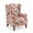 Red Floral, variant on SOBREMESA Vintage Accent Chair, High Back Upholstered Armchair with Solid Legs, Leisure Single Sofa Chair for Living Room, Bedroom, Home Office