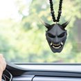 thumbnail image 4 of Colgante Colgante De Coche Con Samurai Hannya Japonés Oni Casco Coche Espejo Retrovisor Encanto Colgante De Moda Decoración De Coche seitruly AP006129-07, 4 of 6
