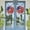 30*30cm, variant on XMMSWDLA Patriotic Day Memorial Day American Flag Color Burlap Mesh Wreath for Front Door Independence Day 4th of July Wreath for Indoor and Outdoor Red White Blue Ribbon Mesh Wreath