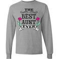 thumbnail image 3 of Inktastic The Best Aunt Ever Long Sleeve T-Shirt, 3 of 5