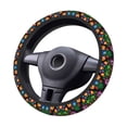 thumbnail image 4 of Fotbe Traditional Floral Polish Steering Wheel Cover Universal 15 in Car Accessories for Men Women,Steering Wheel Protector Comfortable Protective Case for SUV Sedan Decor, 4 of 8