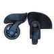 thumbnail image 1 of Qarigey Rueda de maleta de 2 piezas, funda de equipaje giratoria Universal, rueda giratoria de transporte de bajo ruido, repuesto de actualización de Viajes, Equipaje y Accesorios Varios Qarigey AP015383-00, 1 of 6