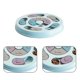 thumbnail image 5 of Juguete rompecabezas, comida para perros, suministro para mascotas, dispensador de golosinas, alimentador de entrenamiento, cachorro interactivo, azul/rosa oso de fresa Electrónica, 5 of 5