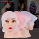 thumbnail image 1 of Random Silicon Highlights Hat Reusable Hair Coloring Highlighting Dye Frosting Tipping Dyeing Color Tools, 1 of 8