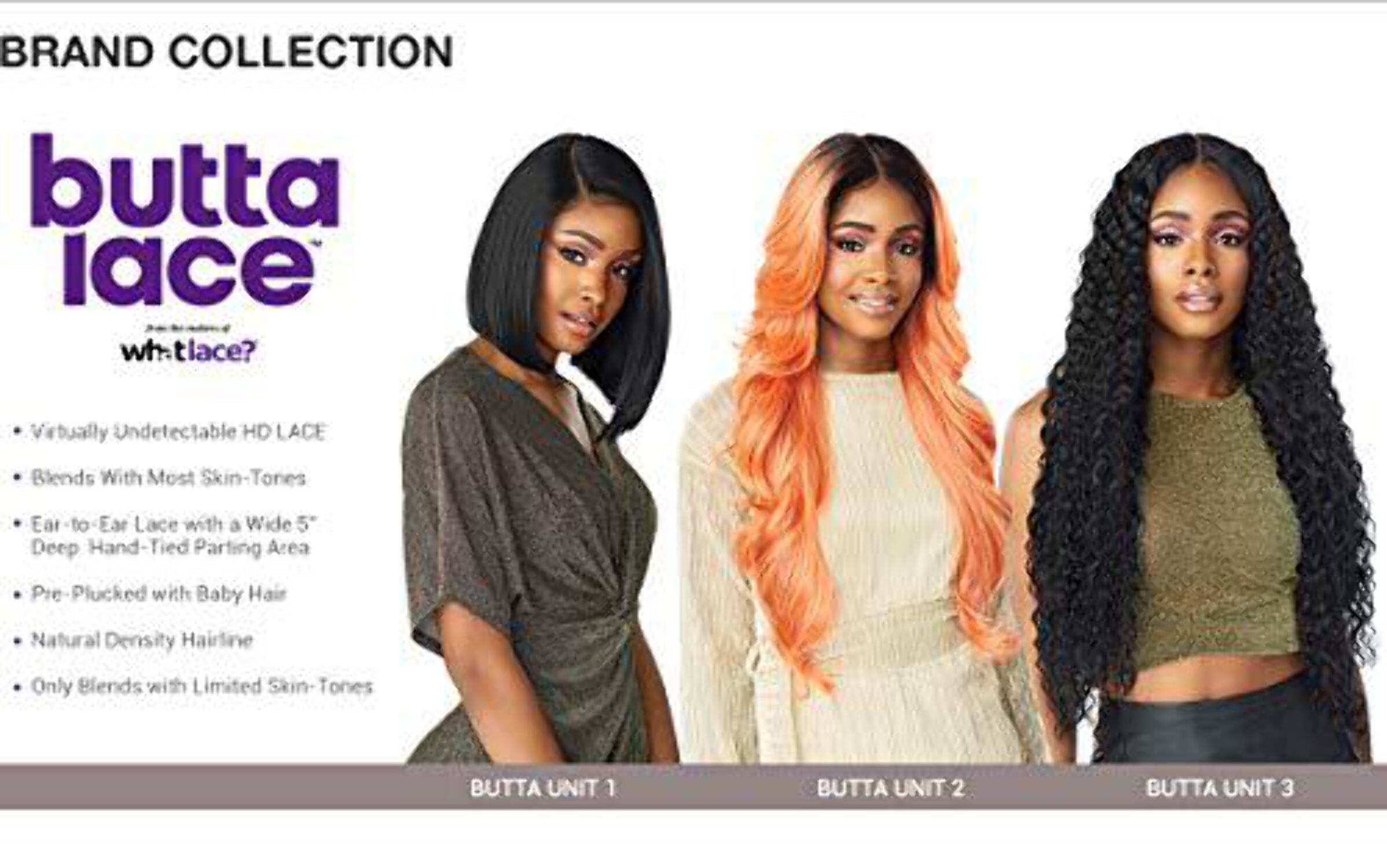 Sensationnel Butta HD Lace Front Wig Butta Unit 2 (1B)