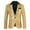 Gold, variant on Men's One Button Sequin Dress Suit Jacket Party Festival Tuxedo Sport Coat Z-Purple XXL