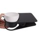 thumbnail image 5 of Soporte Para Vasos, Portavasos De Plástico Estable Amplios Usos Para El Hogar Para La Oficina Para Almacenar Bebidas Frías Cergrey Negro, 5 of 8