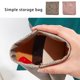 thumbnail image 4 of Soidarity Bolsa automática para pintalabios, cartera con Cable, organizador de llaves, auricular, almacenamiento de PU, bolsa colgante de joyería, Bolsas de maquillaje Gris 14*14cm Soidarity CE015505-01, 4 of 6