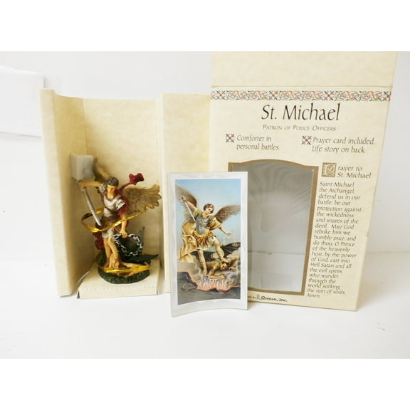Roman Patrons & Protectors St. Michael * Saint Catholic Confirmation Santo