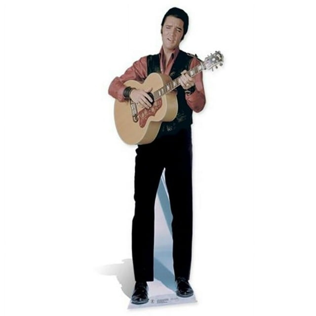 Star Cutouts SC242 Elvis Presley Chant Découpe de Cardorad - 71 x 1 Po.