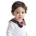 thumbnail image 2 of Hirioo Bohemian Colorful Flower Woman for Baby Cotton Petal Bib Drool Bibs for Baby Boy Unisex, 2 of 9