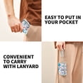 thumbnail image 5 of JIALIOU Nylon Trifold Card Wallet with ID Window Zipper Pocket for Men Women Teen Lovely Dolphin and Coral, 5 of 7