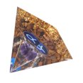 thumbnail image 1 of Pierre de Constellation Pyramide pour Énergie Positive Réduire le Stress Chakra Résine Méditation Puissance Pierre Pyramide, 1 of 7
