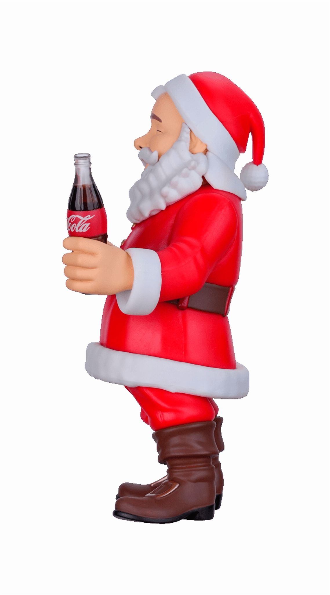 12 cm (4 pouces) Minix Collectible Figurine Coca Cola - Santa