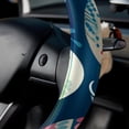 thumbnail image 5 of Easter 14.5 Inch Printing PVC Leather Car Steering Wheel Cover Auto Accessories, 5 of 6