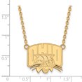 thumbnail image 2 of 14k Gold LogoArt Ohio University Large Pendant 18 inch Necklace Q4Y012OU-18, 2 of 4