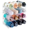 thumbnail image 1 of Lifewit Organizador de Botellas Apilable para Armario, Frigor&iacute;fico, Despensa - Portabotellas de Pl&aacute;stico para Almacenar en Encimera, Armario, Oficina - Pack de 4, Cada Bandeja Ad, 1 of 9