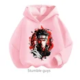 thumbnail image 3 of Sudadera con capucha de Naruto para niños, ropa informal para niños, ropa de Sonic, sudadera con capucha de dibujos animados para primavera y otoño, sudadera de Anime para niñas, camisetas de Kakashi, 3 of 5