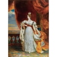 thumbnail image 2 of Studio of George Dawe 11x14 Gold Ornate Wood Frame and Double Matted Museum Art Print Titled - Portrait of Empress Alexandra Fedorovna, 2 of 4