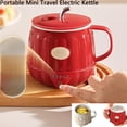 thumbnail image 2 of Multifunction Electric Heated Milk Cup, Rechargeable Portable 600ml 3-in-1 Mini Electric Heater Cup Red, 2 of 7