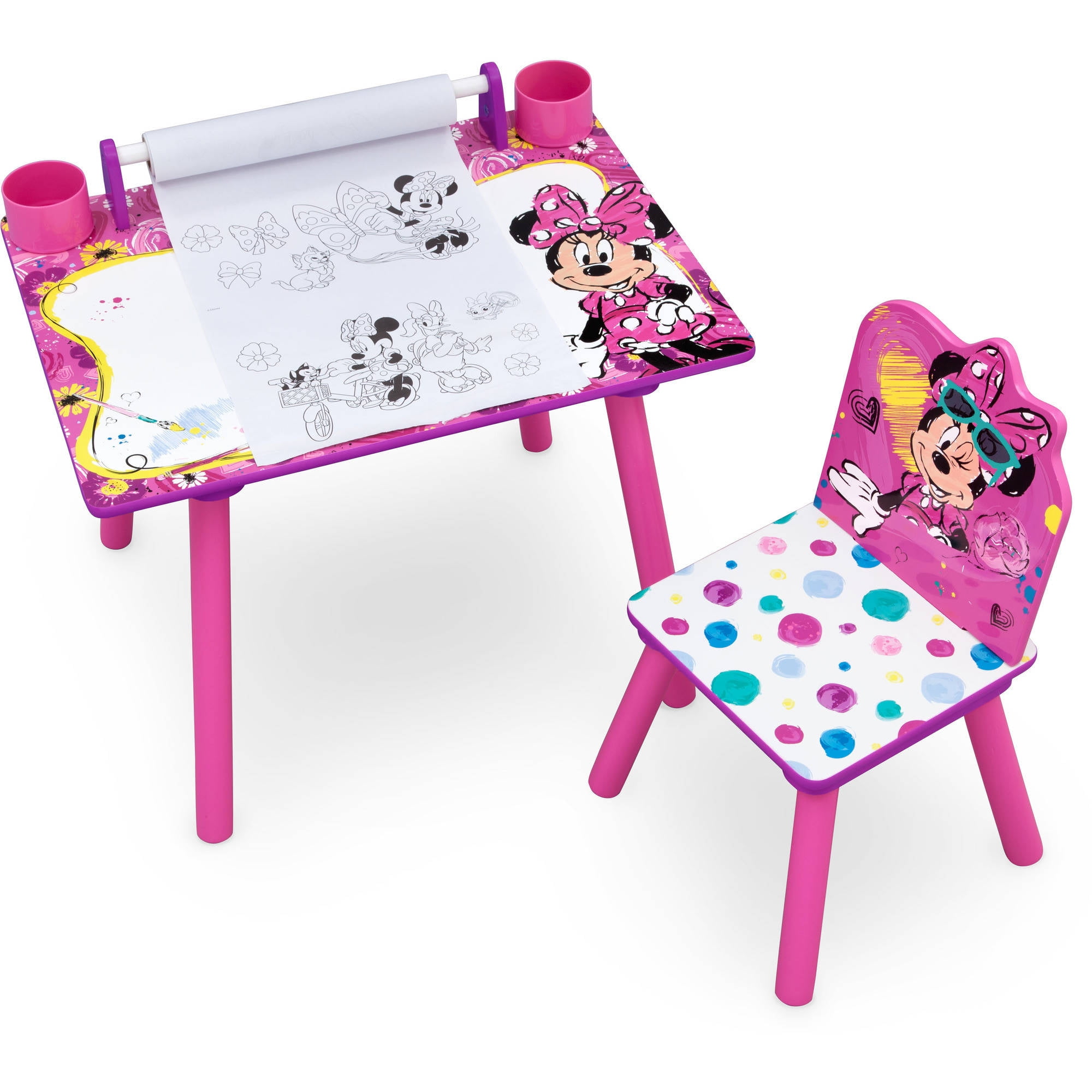 Disney Minnie Mouse Room in a Box with Bonus Chair Walmart