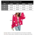 thumbnail image 6 of Cardigan Sweater for Women Floral Print Loose Casual Button Down Open Front Knit Cardigans Alsol Lamesa, 6 of 6