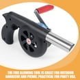 thumbnail image 3 of USHOBE Souffleur de Feu pour Barbecue Extérieur en Acier Inoxydable Lot de 1, 3 of 7