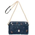 thumbnail image 2 of FORMRS Women Crossbody Purse with Chain Strap Vegan Leather Shoulder Handbag, Christmas Whimsy, 2 of 7