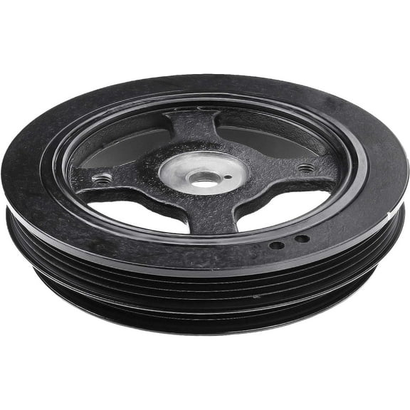 A-Premium Engine Harmonic Balancer Crankshaft Pulley Compatible with Scion xA xB 2004-2006 & Toyota Echo 2000-2005, DOHC L4 1.5L, Naturally Aspirated, with 7-Groove, Replace# 13407-21020, 1340721020