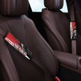thumbnail image 3 of Chririnla Mexico Flag Eagle Print Seat Belt Pad 2 Pack, Seat Belt Shoulder Strap Covers Polyester Soft Magic Tape for Cars Vans Sedan, 3 of 8