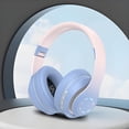 thumbnail image 2 of LED Glowing Wireless Bluetooth Headphones Stylish Design,Cool Colorful Light Unique Appearance,3D Surround Sound Immersive Experience,Comfortable Soft Ear Cups Long Time Wear Headphones, 2 of 2