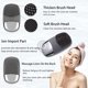 thumbnail image 3 of Cepillo de limpieza facial eléctrico de silicona 3 en 1, masajeador vibratorio, resistente al agua IPX7, cepillo de limpieza facial recargable por USB para limpieza profunda, eliminación de puntos negros, exfoliación Rojo Verde, 3 of 7