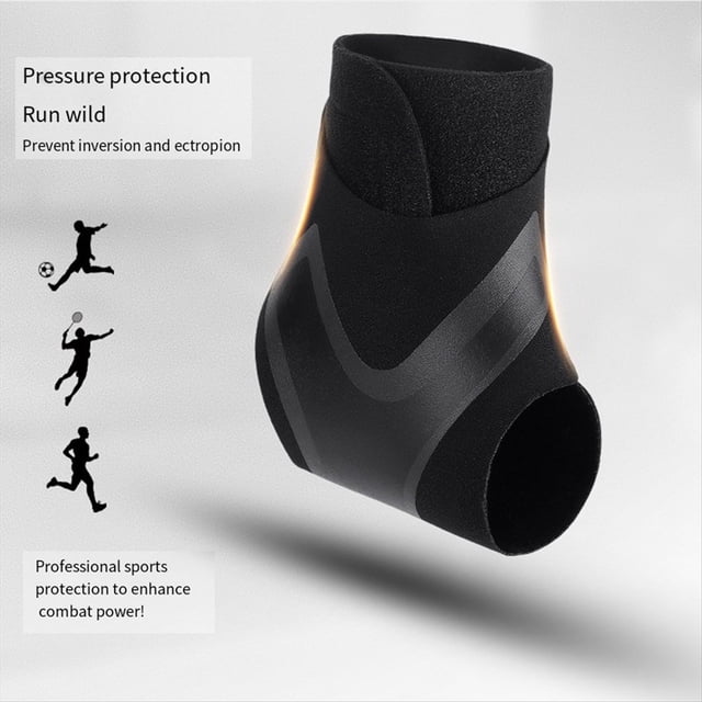 2 Piezas Tobillera, Tobillera de CompresióN Ajustable para Hombres y Mujeres, ProteccióN Deportiva, Deportes para Correr M