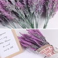 thumbnail image 4 of 8Pcs Artificial Lavender Fake Flowers for Decoration Faux Flower Plants Plastic Greenery Outdoor Garden Outdoors Home Art Floral Arrangements Wedding DIY Bouquet Wreath (Fuchsia), 4 of 7