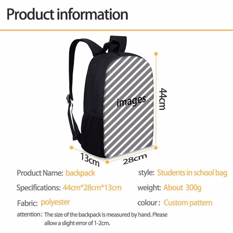 Pink Palm Leaf Print Backpacks Bookbag Bags Rucksack Lunch  display picture 1