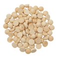 thumbnail image 2 of 100x de Madera Semiredondas, Bolas de Madera Natural Divididas, de Bolas Artesanales, Pequeñas Bolas de Madera de 1 Pulgada para perfecl Cuentas de bolas partidas, 2 of 8