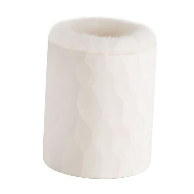 Estuche para gafas con forro, organizador de silicona para guardar gafas. Blanco