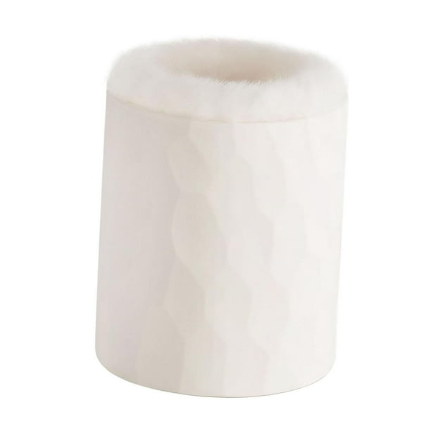 Estuche para gafas con forro, organizador de silicona para guardar gafas. Blanco
