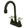 thumbnail image 1 of Kingston Brass KS2495PX 4 Inch Center Bar Faucet - Oil Rubbed Bronze, 1 of 2