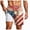 W659-Gold, variant on Funny Patriotic Men Swim Trunks, 3D Pattern Fake Briefs Mens Swim Shorts, Quick Dry Beach Shorts, Funny Gifts for Mens(W659-Gold)