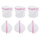 thumbnail image 1 of Mesh Laundry Bag 6 In 1 Set With Zips Handle Small Triangle-shape X 3/cylinder X 3 Laundry Net Fine, 1 of 5